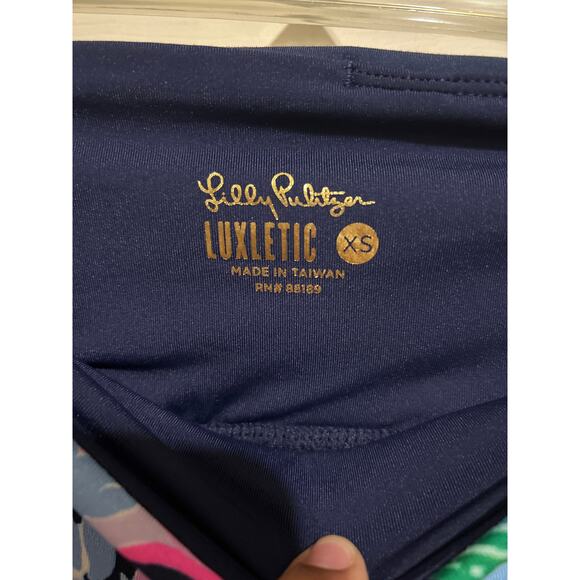 Lilly Pulitzer Luxletic The Weekender High Tide XS - Picture 4 of 4